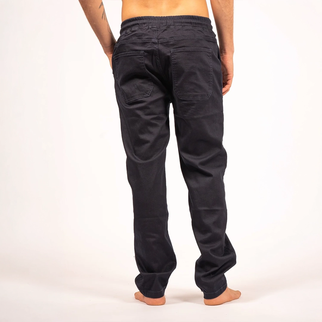 Drawstring Relaxed Denim Jeans