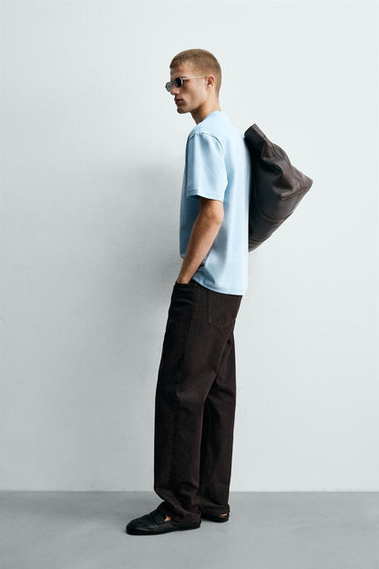 Relaxed Fit Interlock T-Shirt