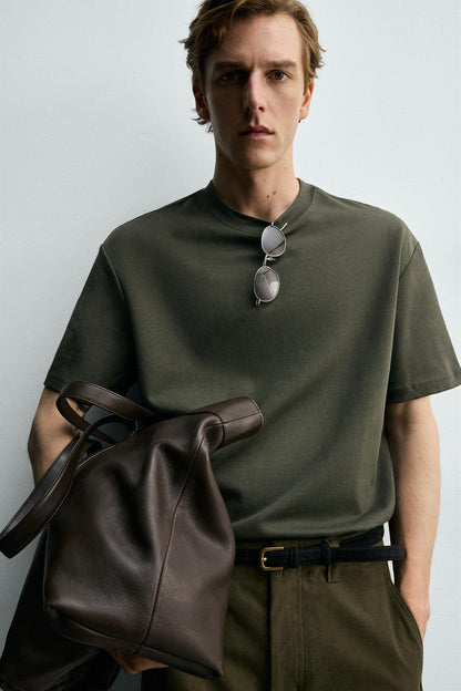 Relaxed Fit Interlock T-Shirt