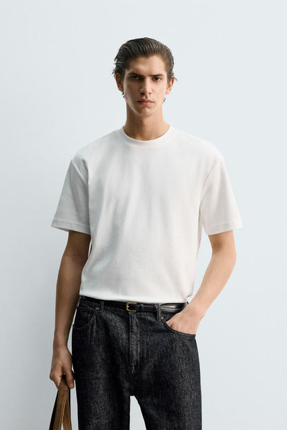 Relaxed Fit Interlock T-Shirt