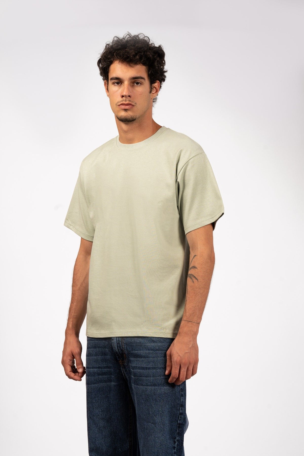 Relaxed Heavyweight T-Shirt Sage Mint