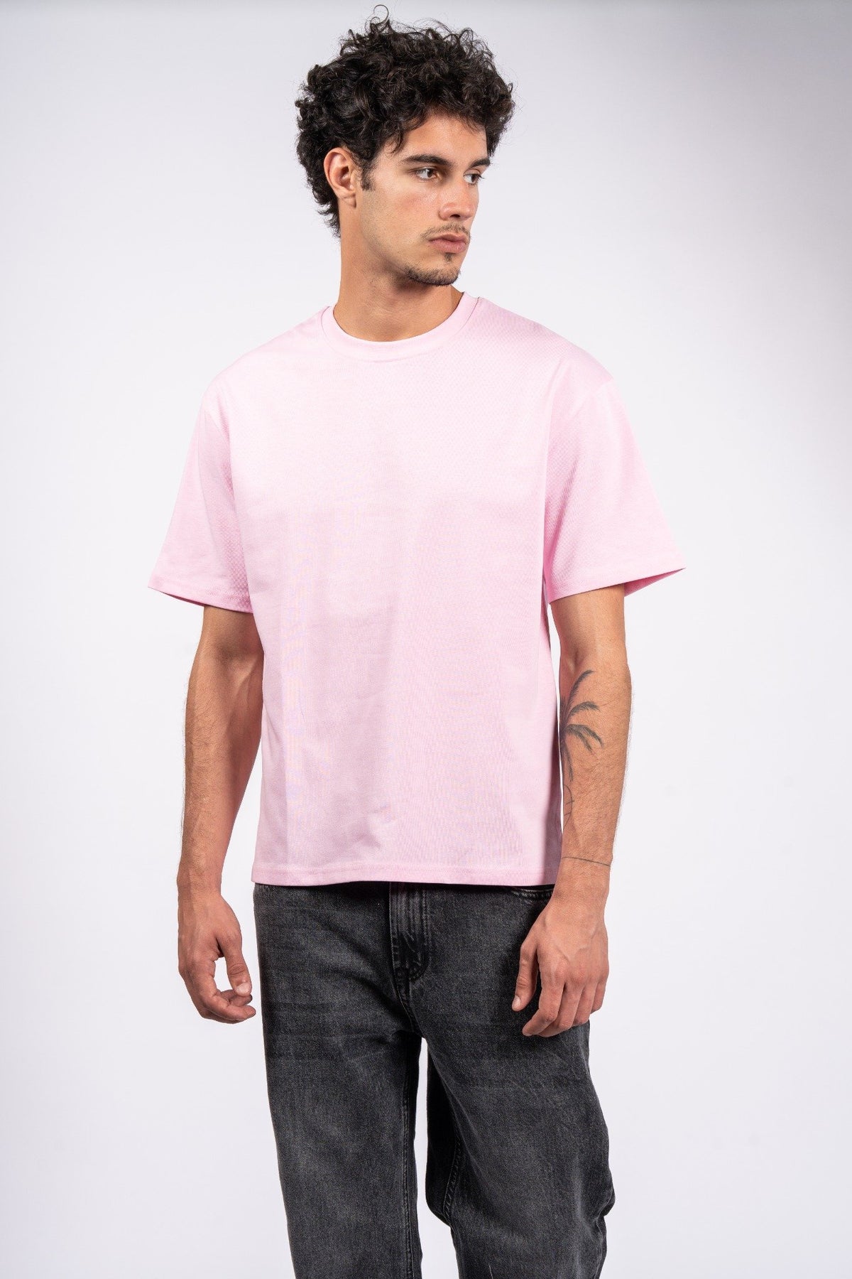 Regular Heavyweight T-Shirt Powder Pink