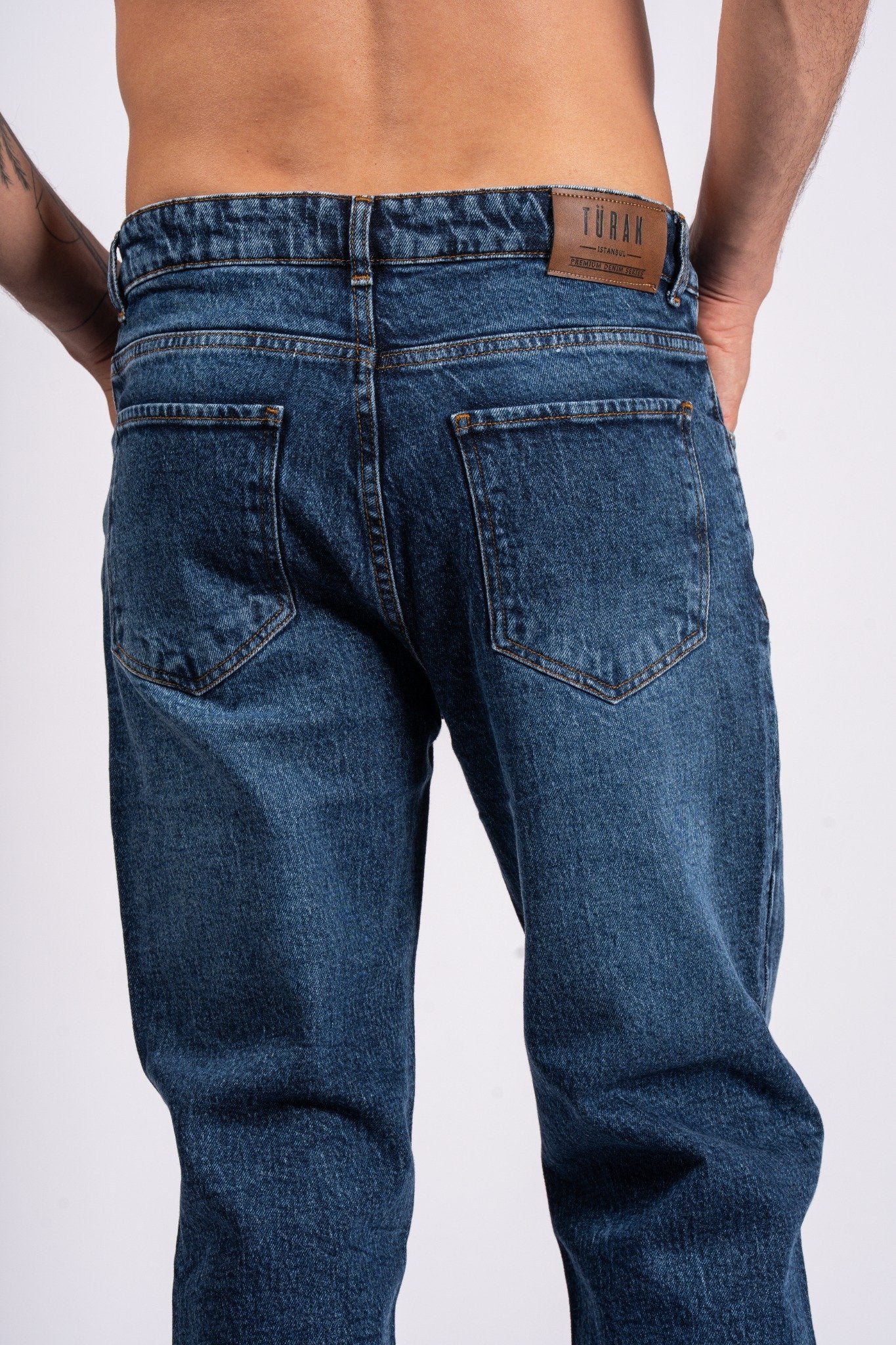 Relaxed Fit Denim Jeans