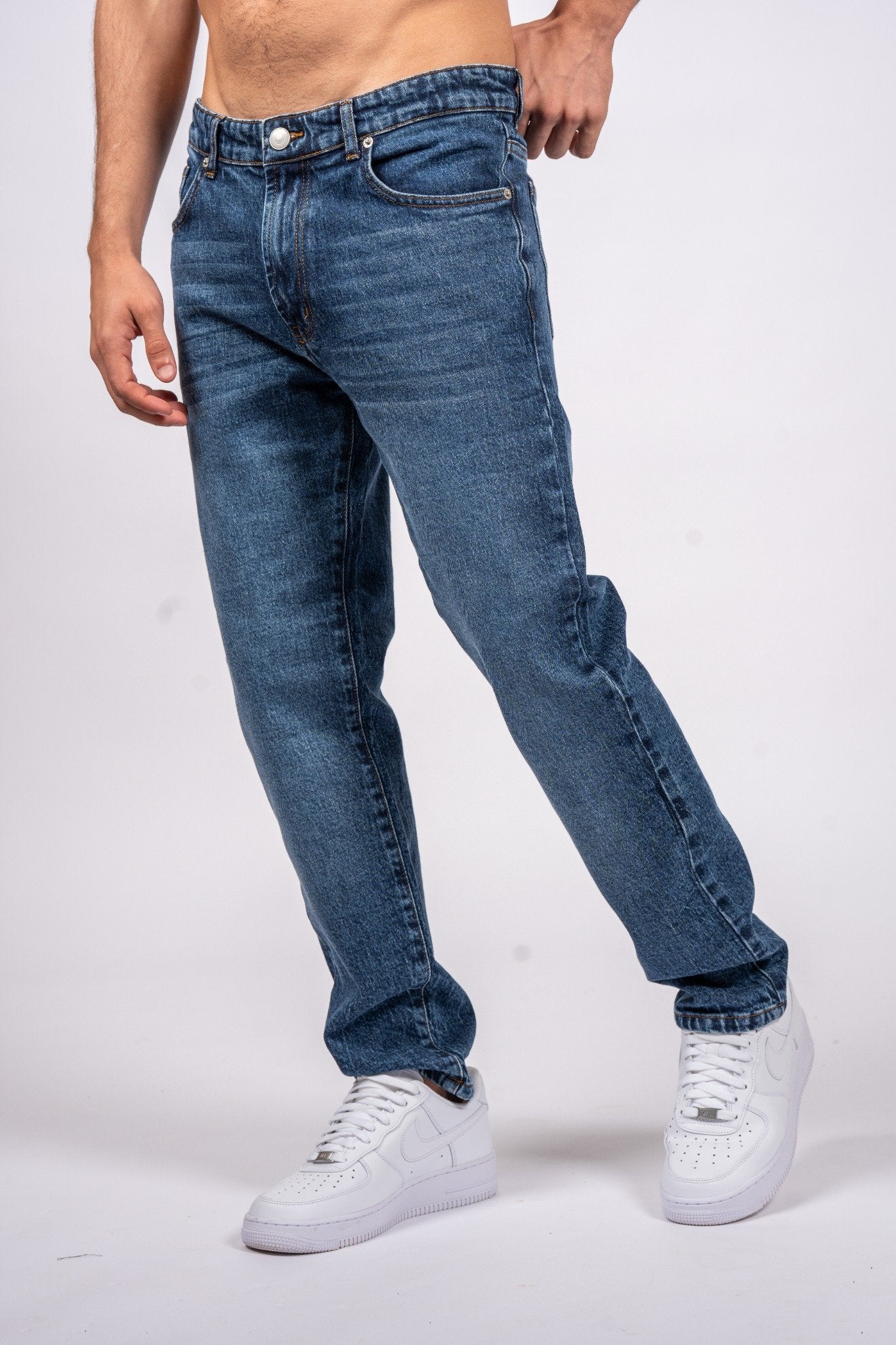 Relaxed Fit Denim Jeans
