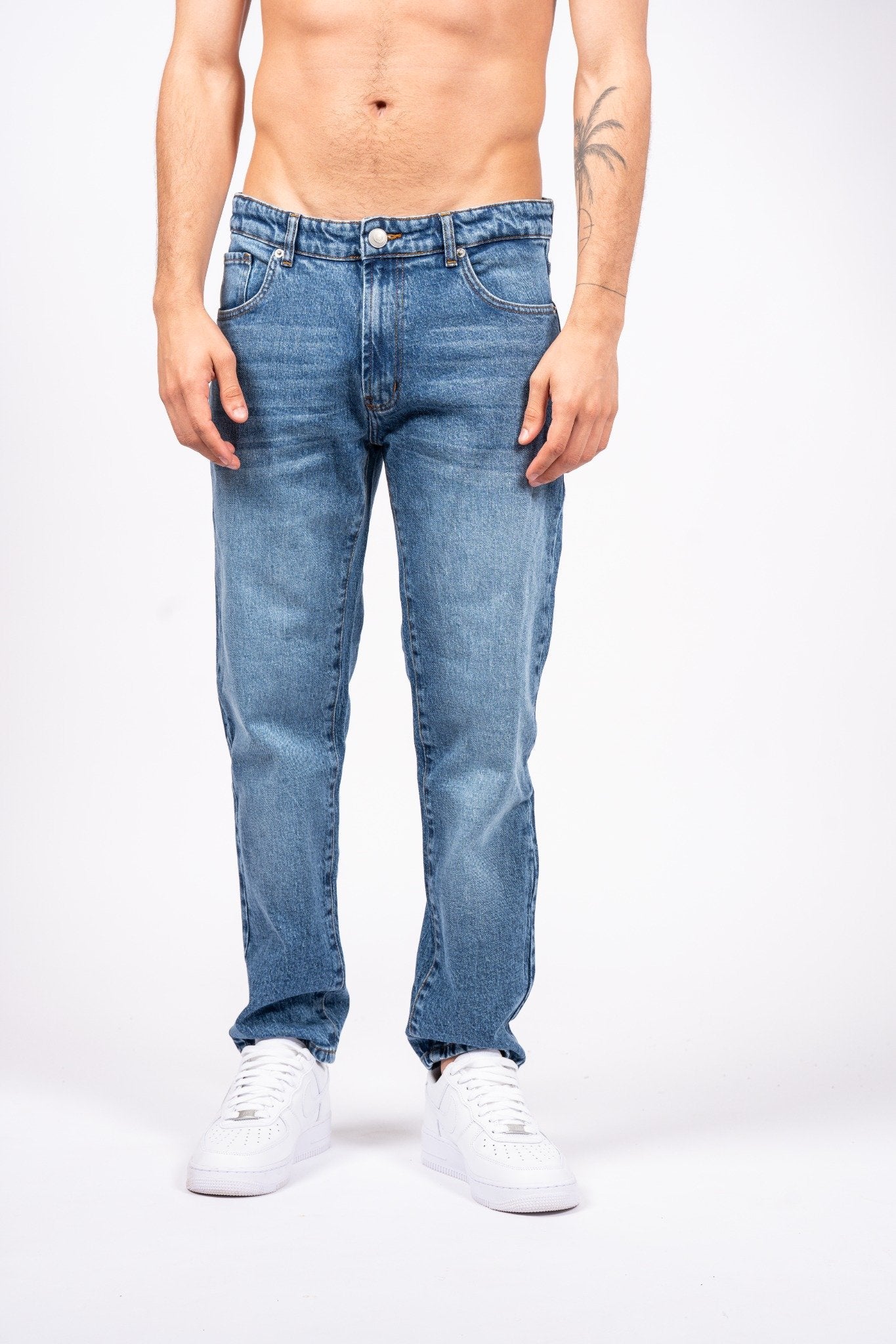 Relaxed Fit Denim Jeans