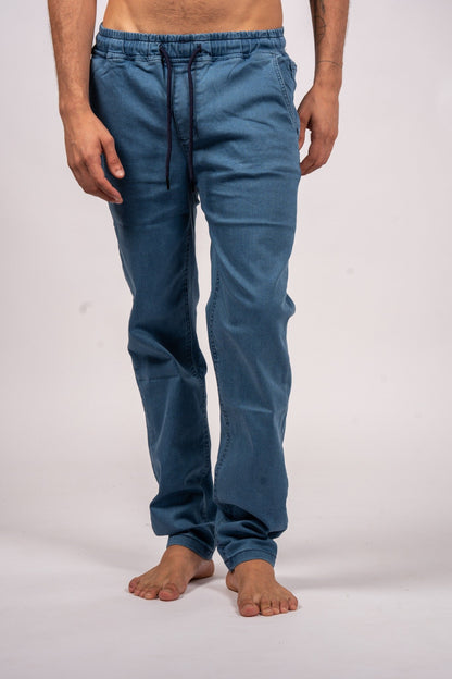 Drawstring Relaxed Denim Jeans