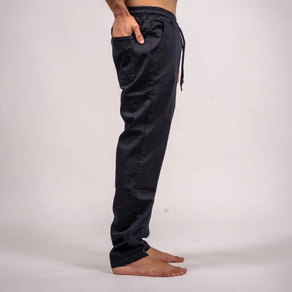 Drawstring Relaxed Denim Jeans