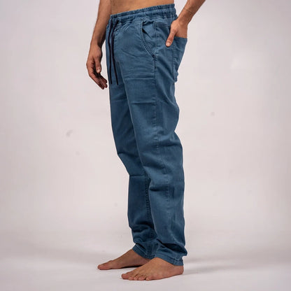 Drawstring Relaxed Denim Jeans