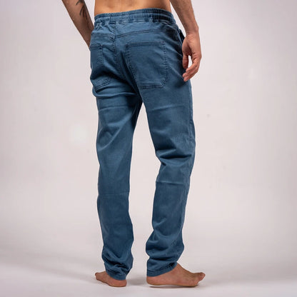 Drawstring Relaxed Denim Jeans