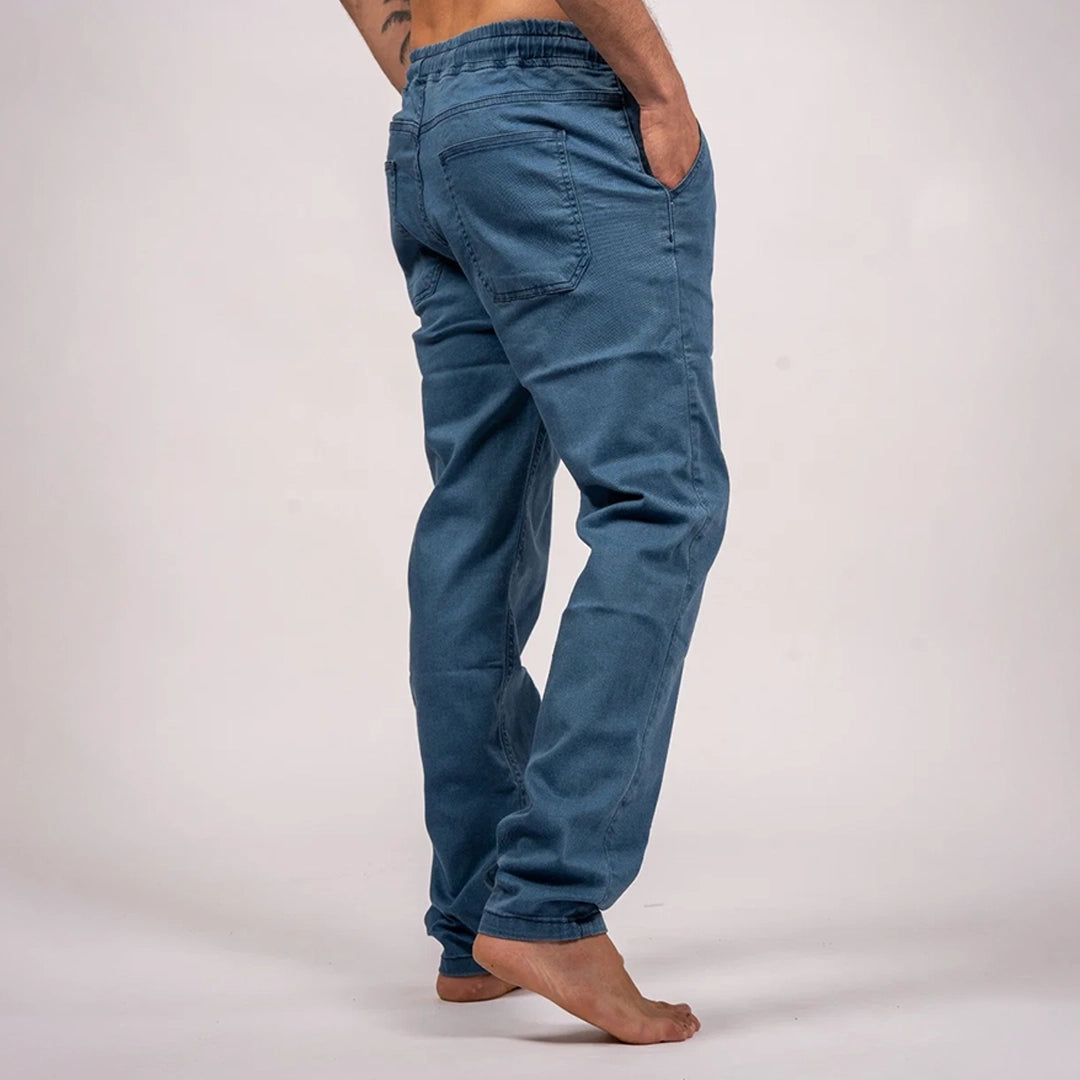 Drawstring Relaxed Denim Jeans