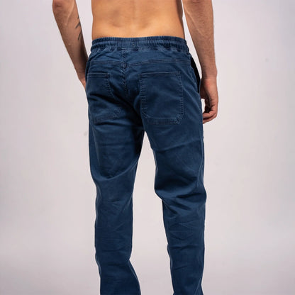 Drawstring Relaxed Denim Jeans