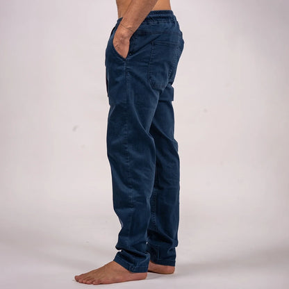 Drawstring Relaxed Denim Jeans