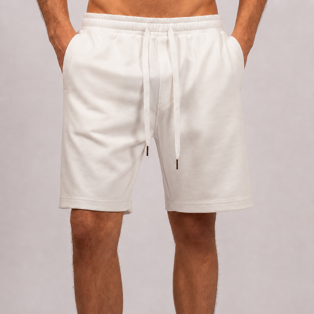 Interlock Short Off White