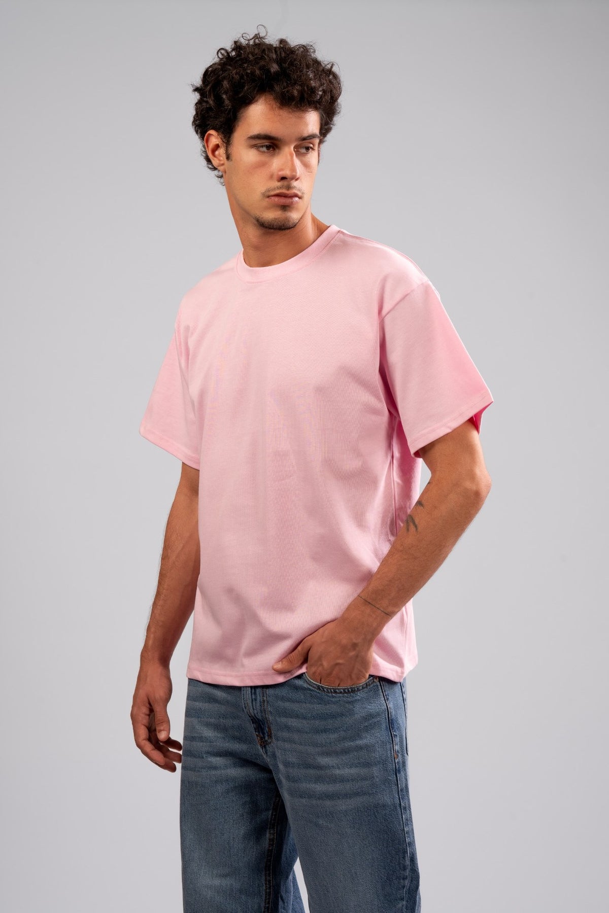 Relaxed Heavyweight T-Shirt Powder Pink