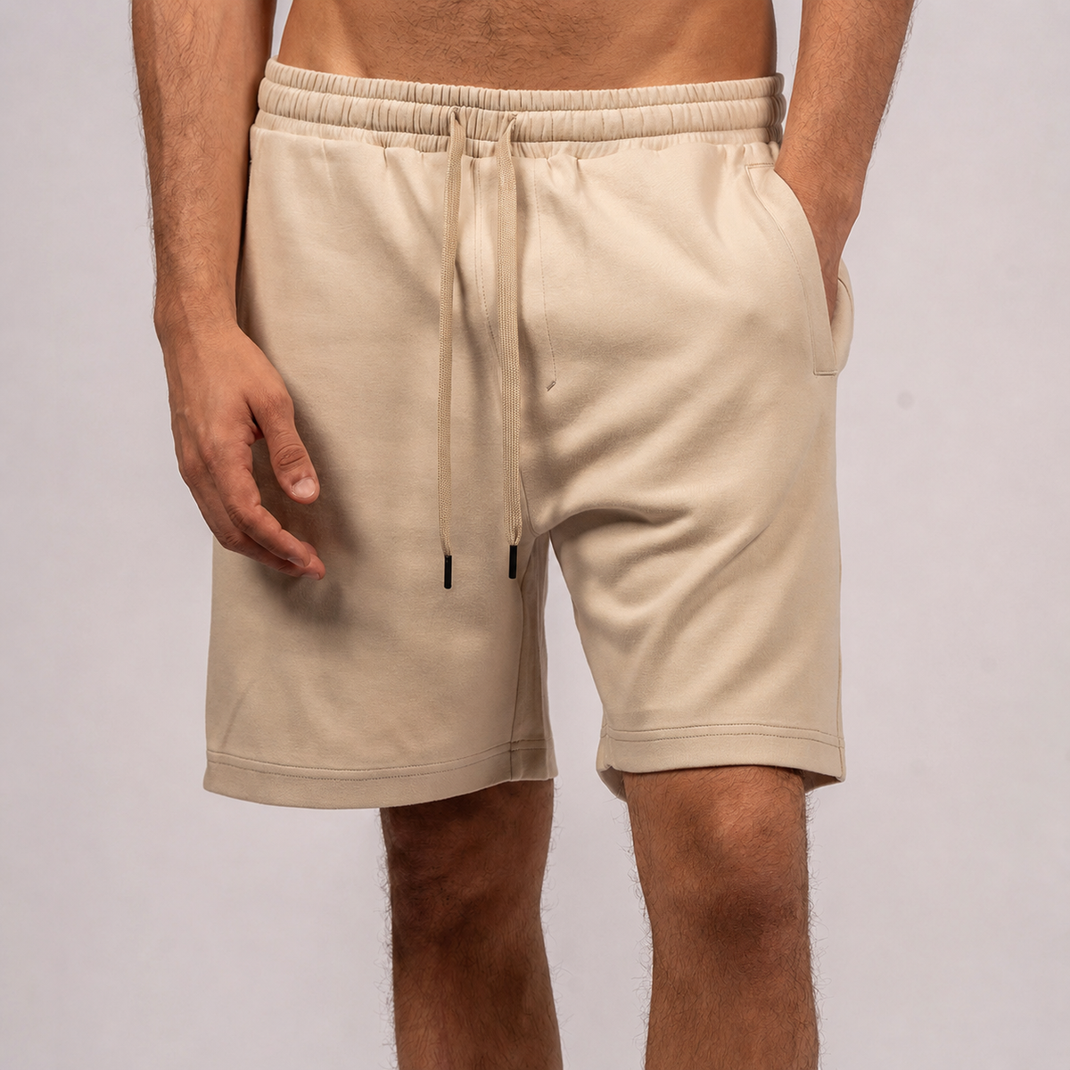 Interlock Short Sand Beige