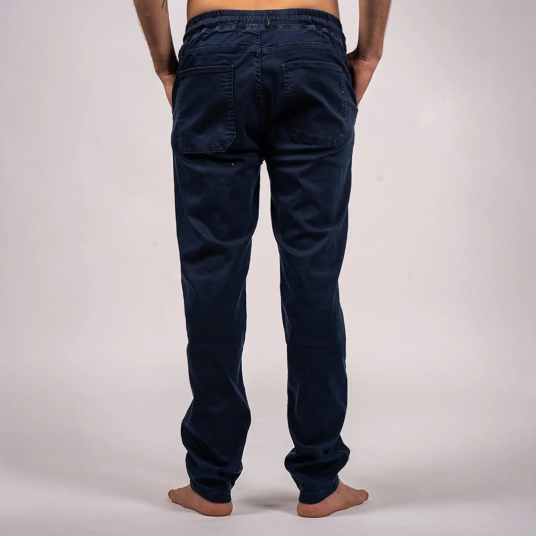 Drawstring Relaxed Denim Jeans
