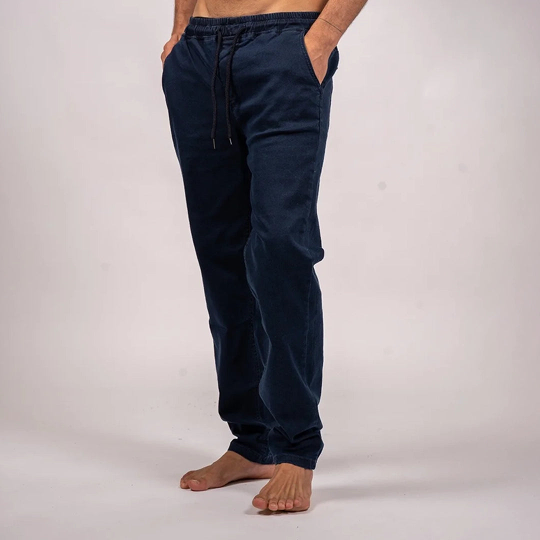 Drawstring Relaxed Denim Jeans