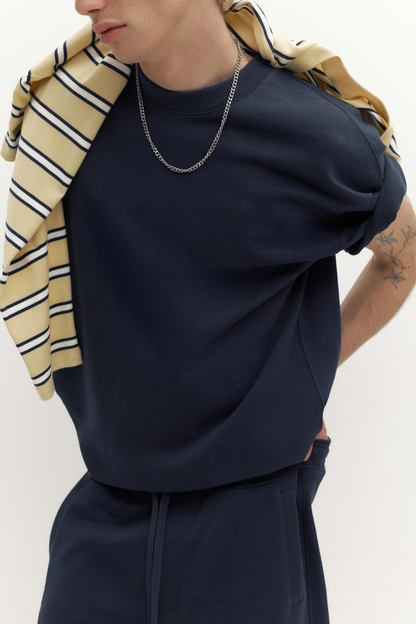 Short Sleeve Sweatshirt