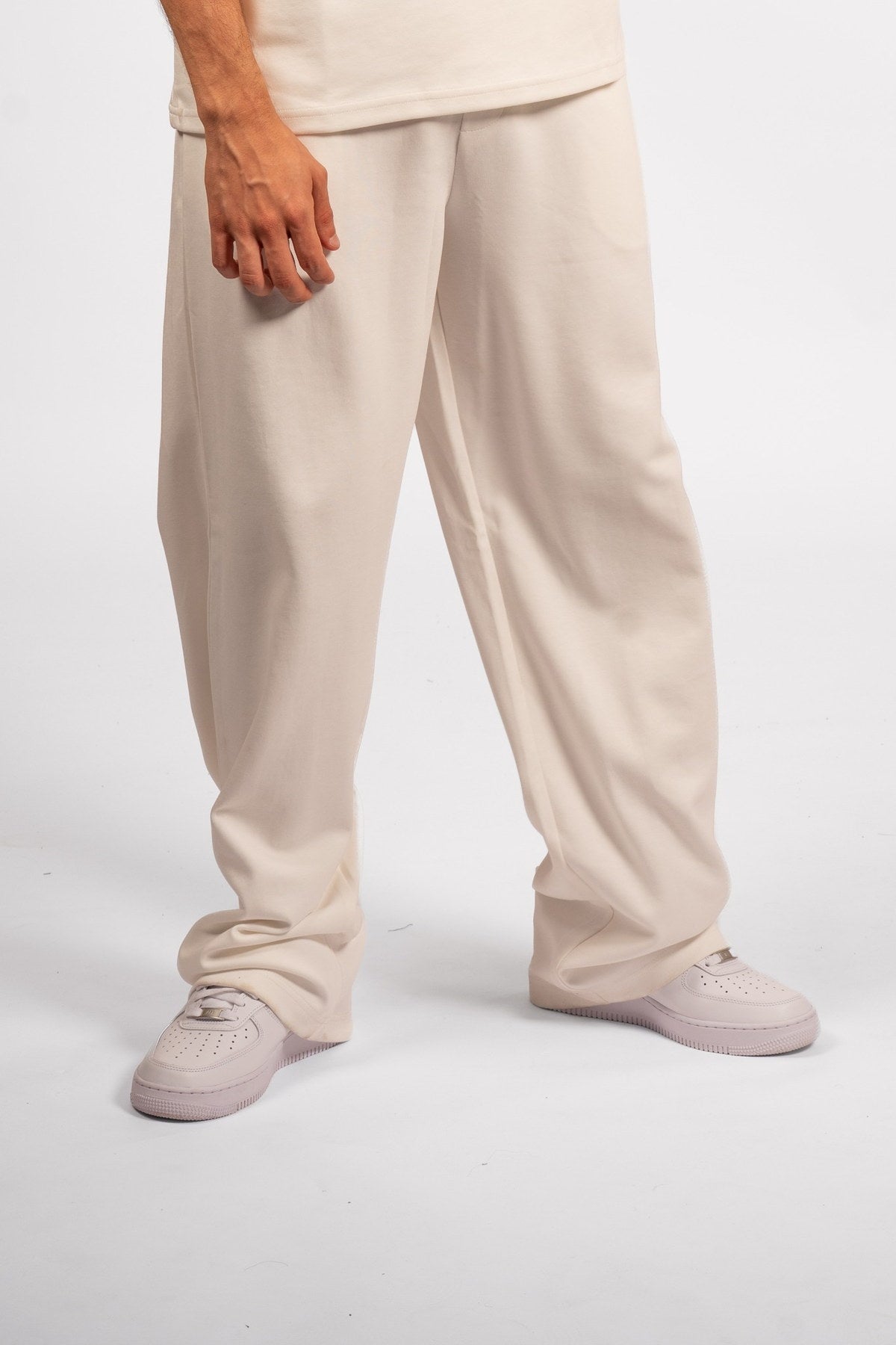 Interlock Straight-Leg Pant Off White