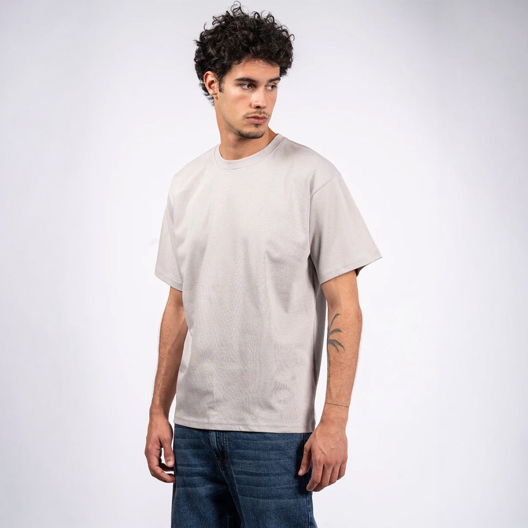 Regular Heavyweight T-Shirt Light Gray
