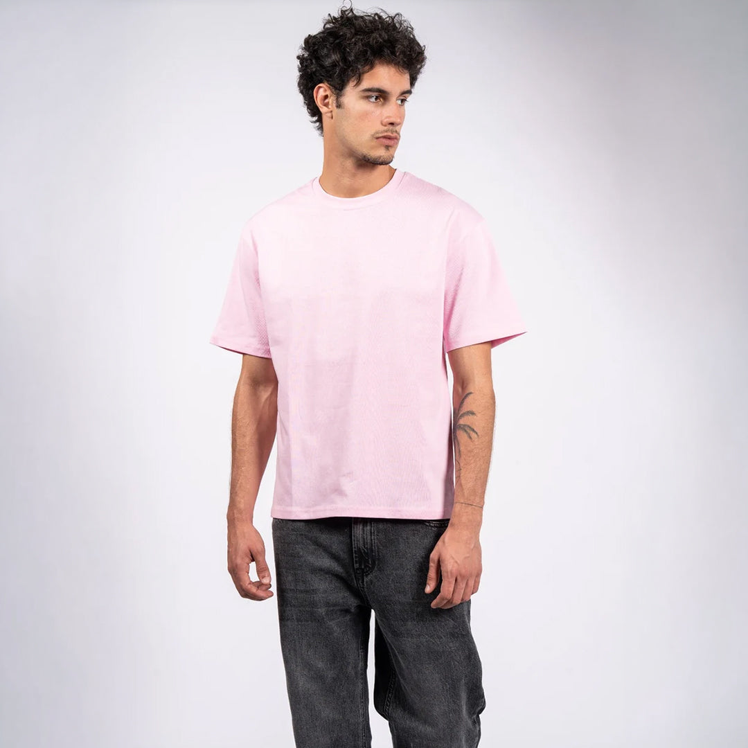 Regular Heavyweight T-Shirt Powder Pink