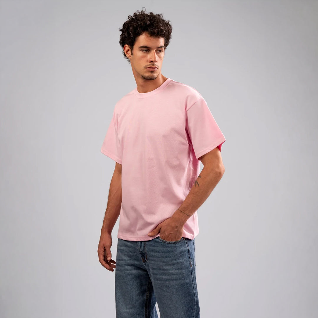 Relaxed Heavyweight T-Shirt Powder Pink
