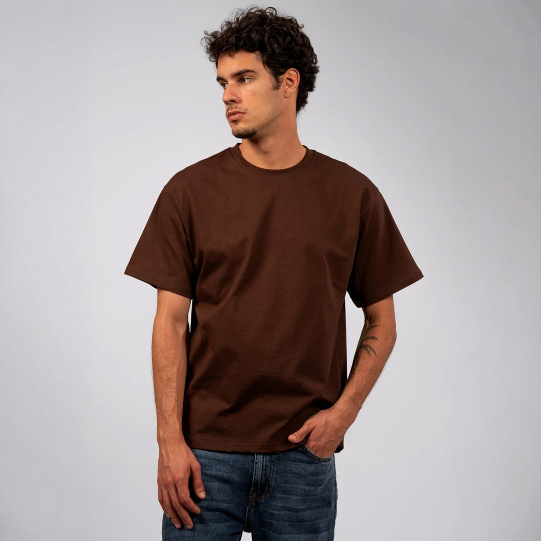 Relaxed Heavyweight T-Shirt Dark Brown